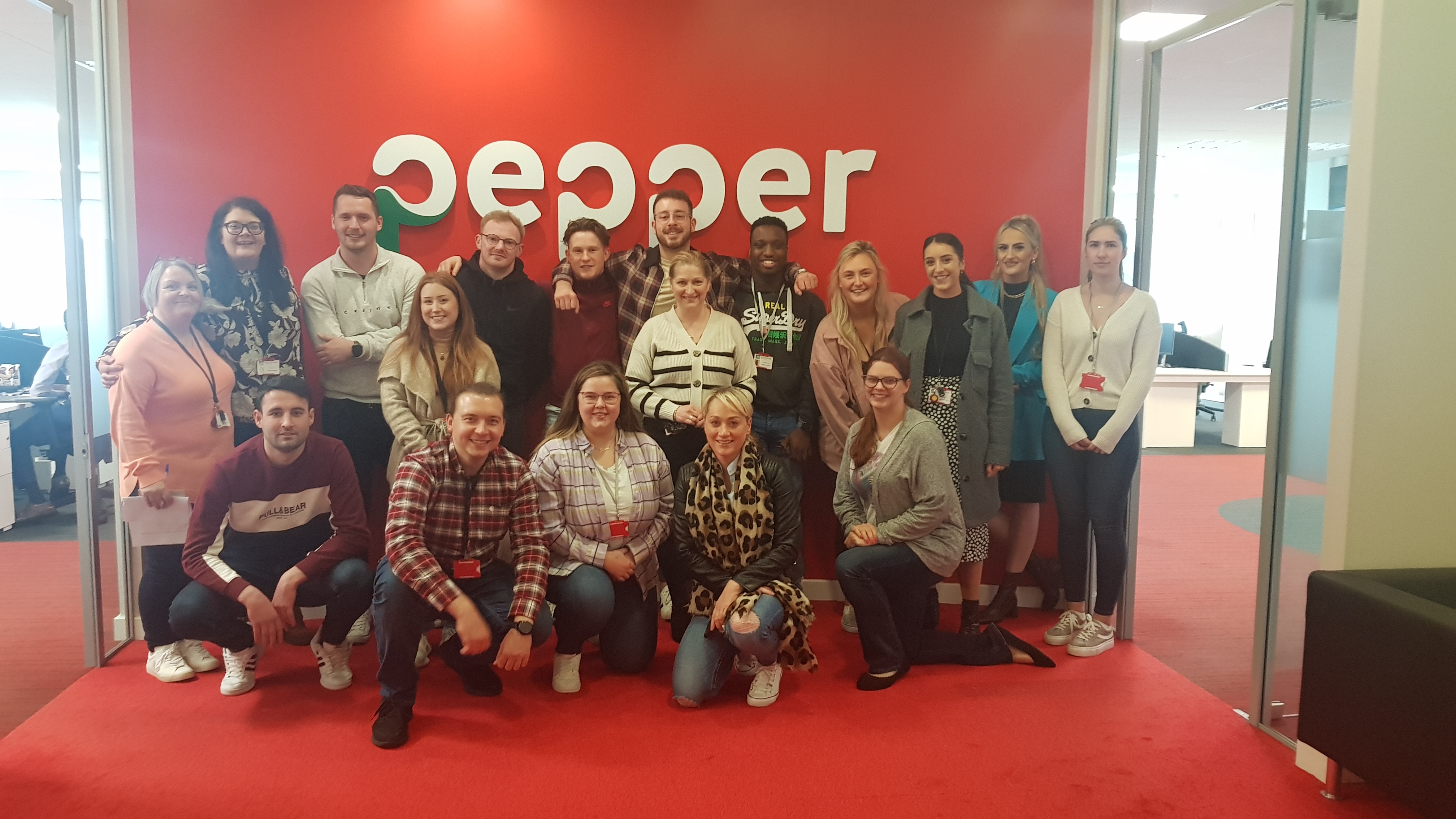 Project Accelerate Easter quiz and egg hunt team